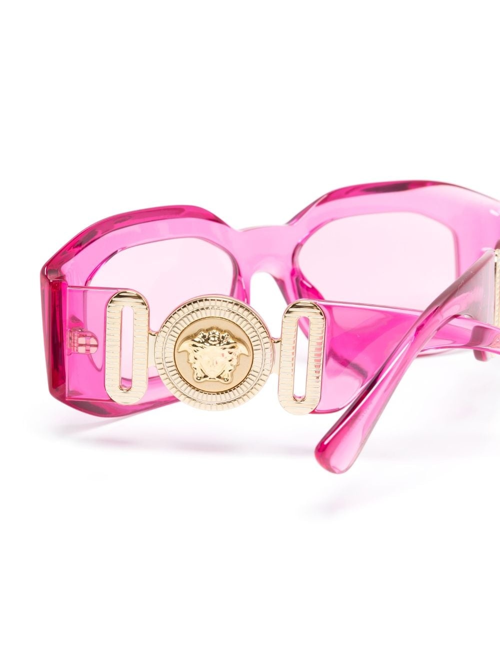 Medusa Biggie transparent-design sunglasses - 3