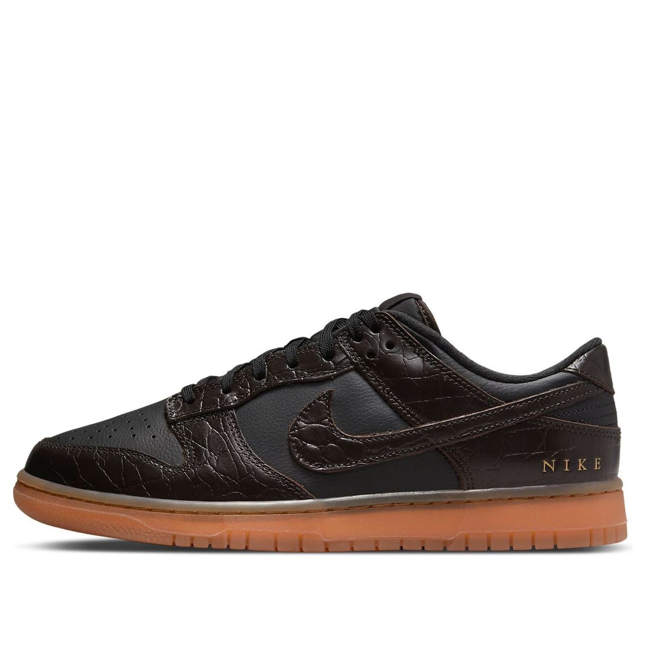 Nike Dunk Low SE 'Chocolate Croc' DV1024-010 - 1