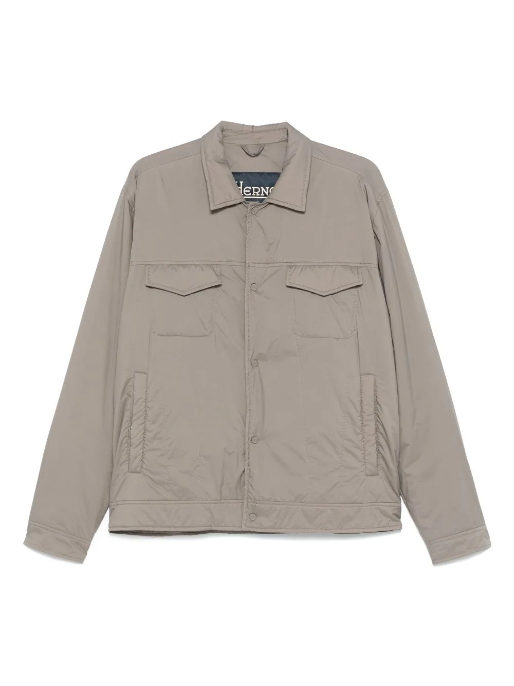 padded overshirt - 1