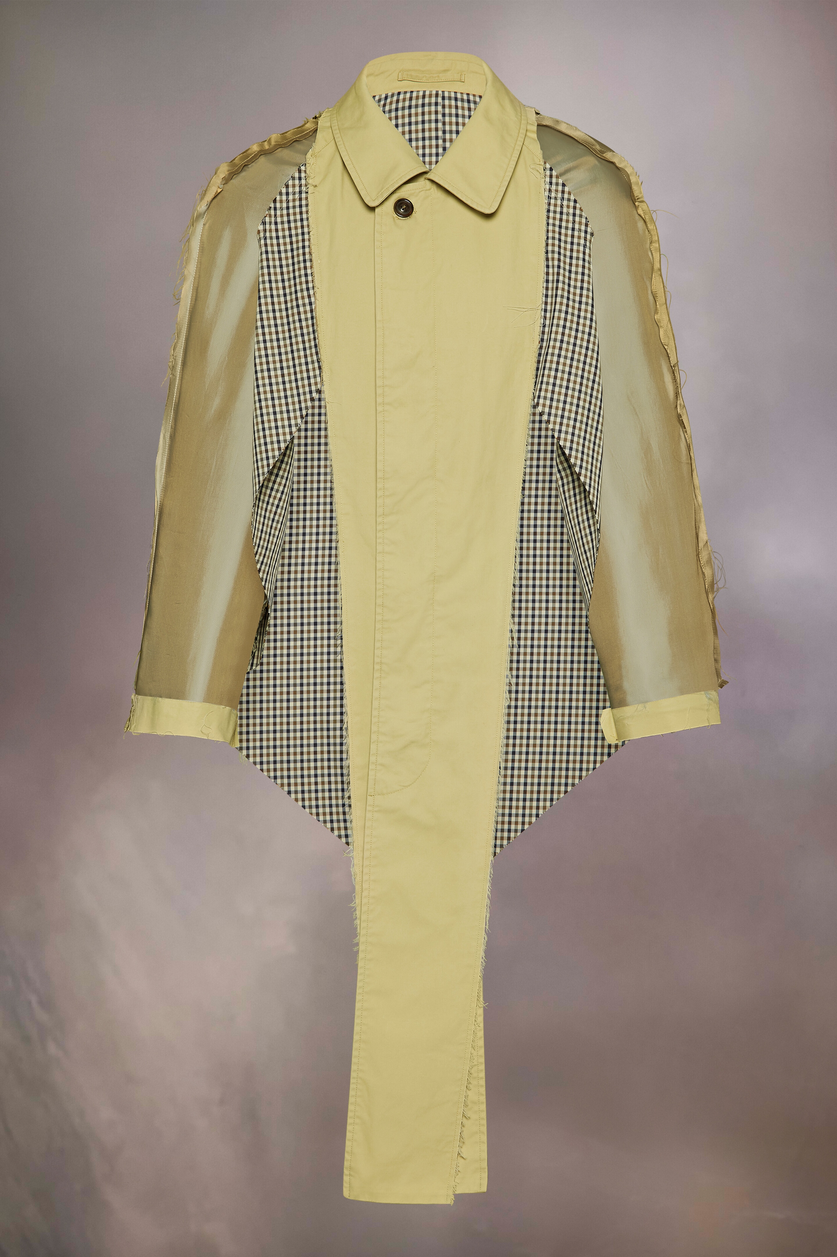 Décortiqué trench scarf - 1