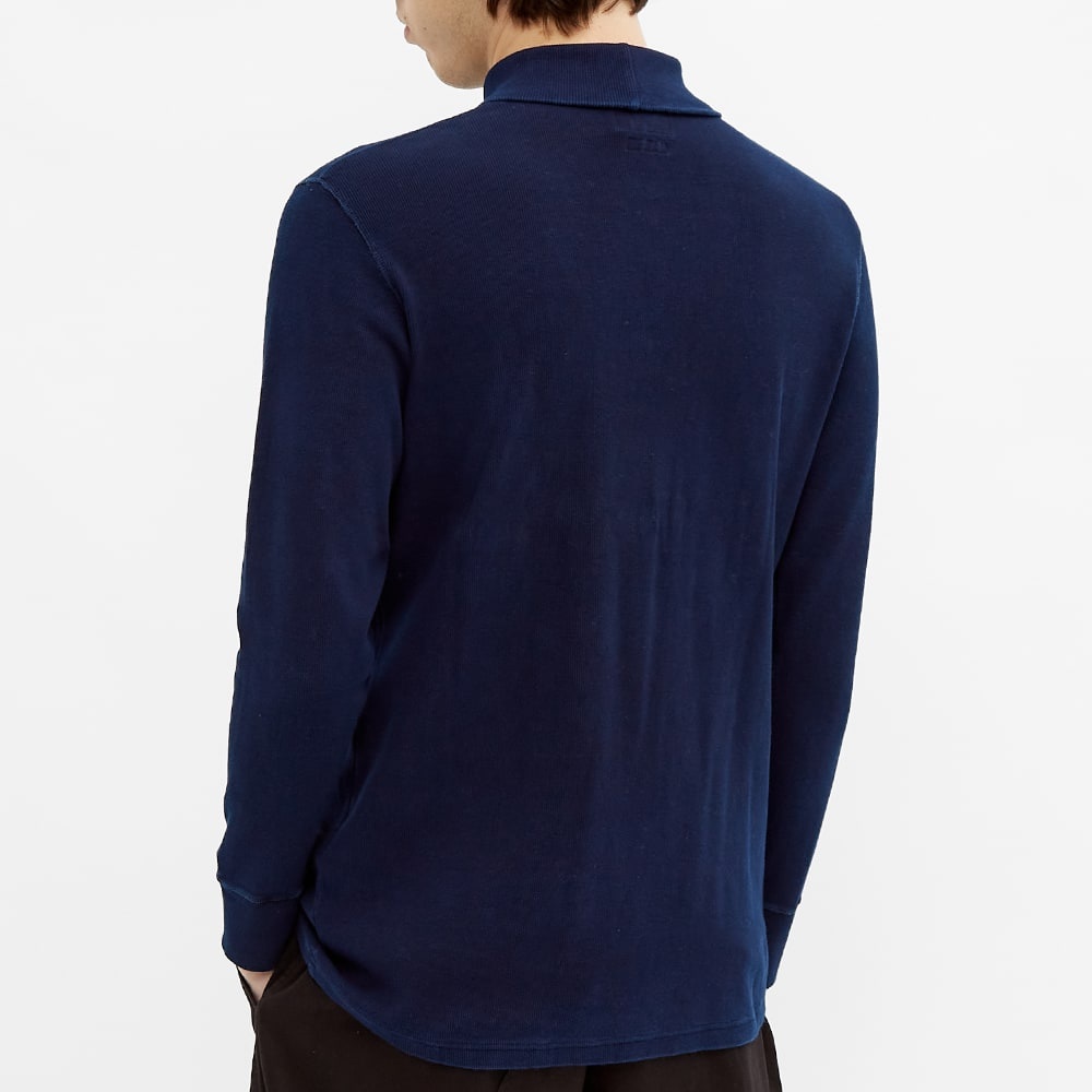 Blue Blue Japan Long Sleeve Roll Neck Tee - 3