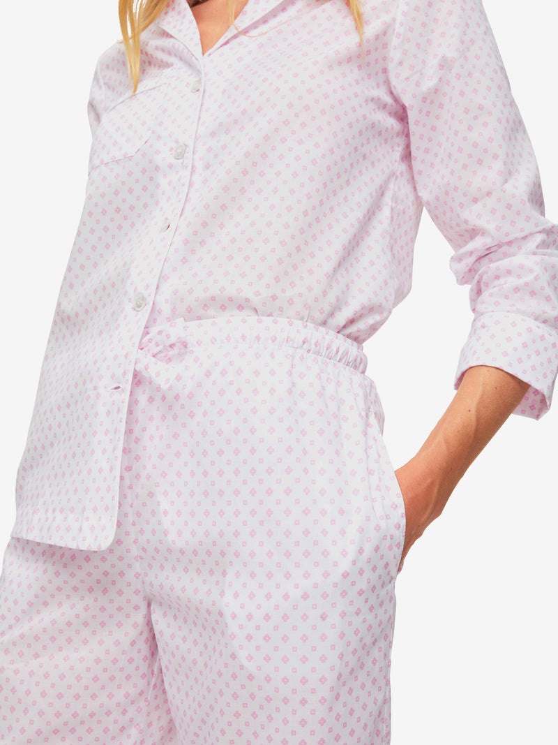 Women's Pyjamas Nelson 92 Cotton Batiste Pink - 6