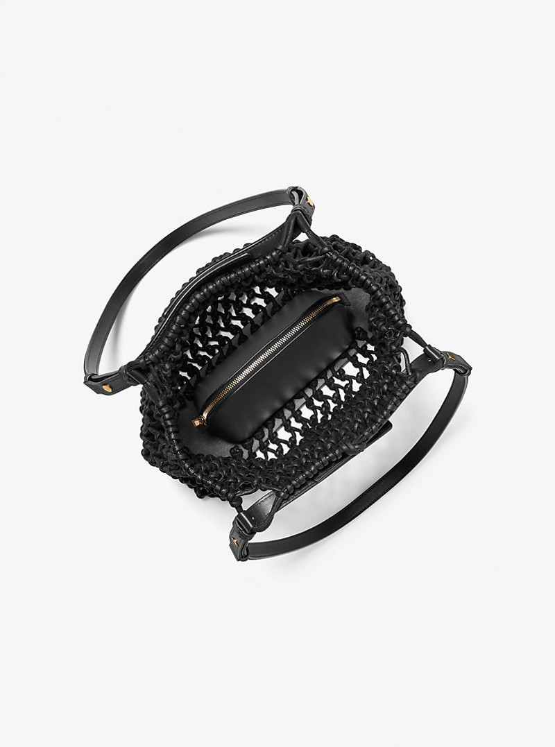 MICHAEL KORS COLLECTION Loli Macramé Shoulder Bag outlook