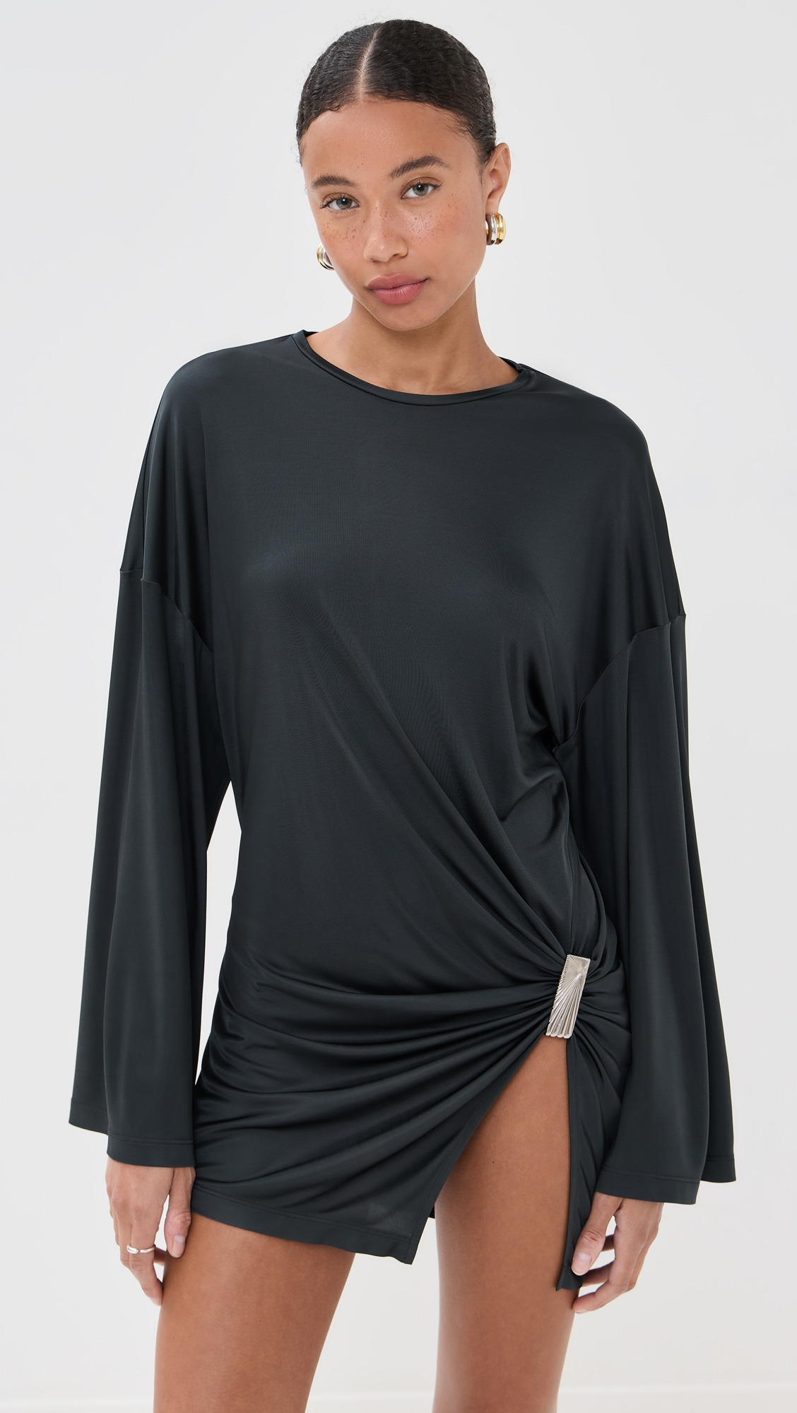 Long Sleeve Mini Dress - 6