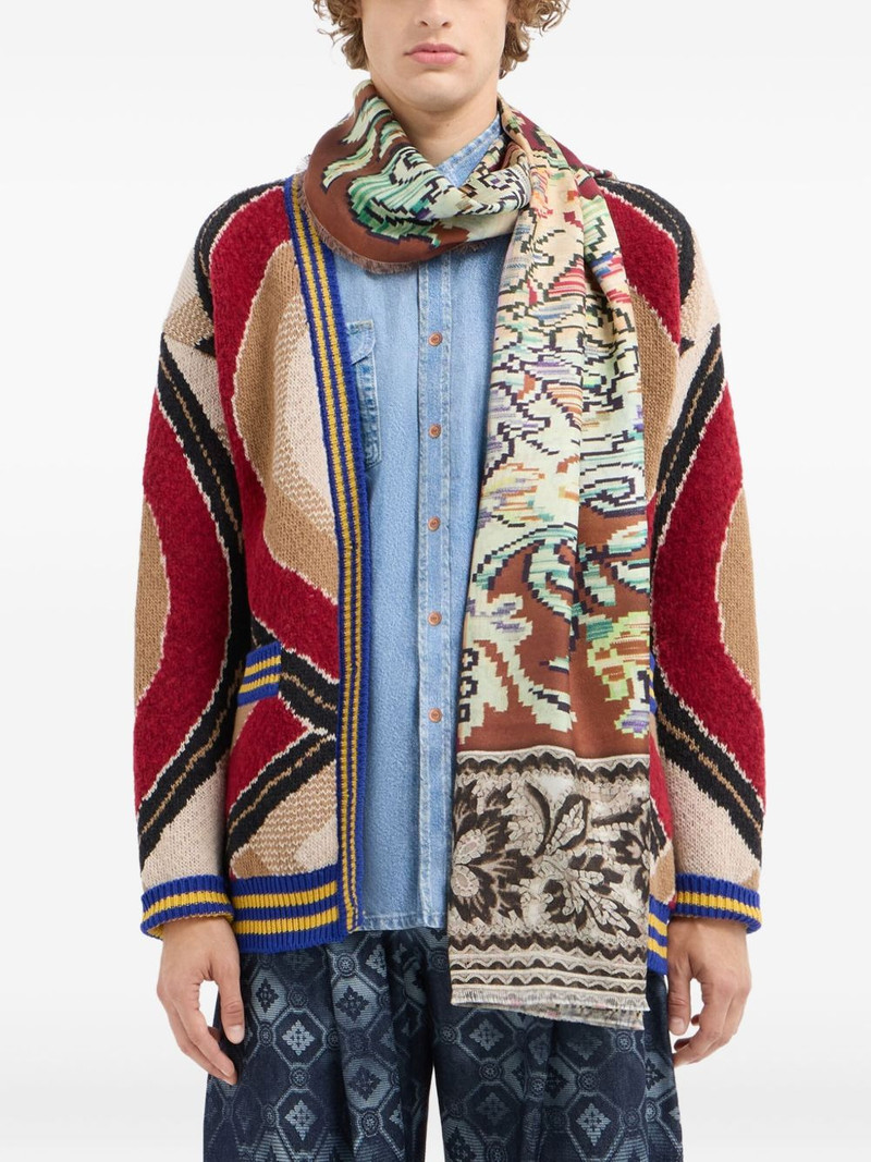geometric-pattern scarf 3