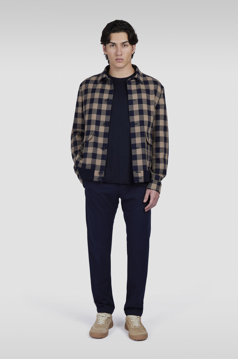 Paul & Shark WOOL BLOUSON WITH CHECK PATTERN outlook