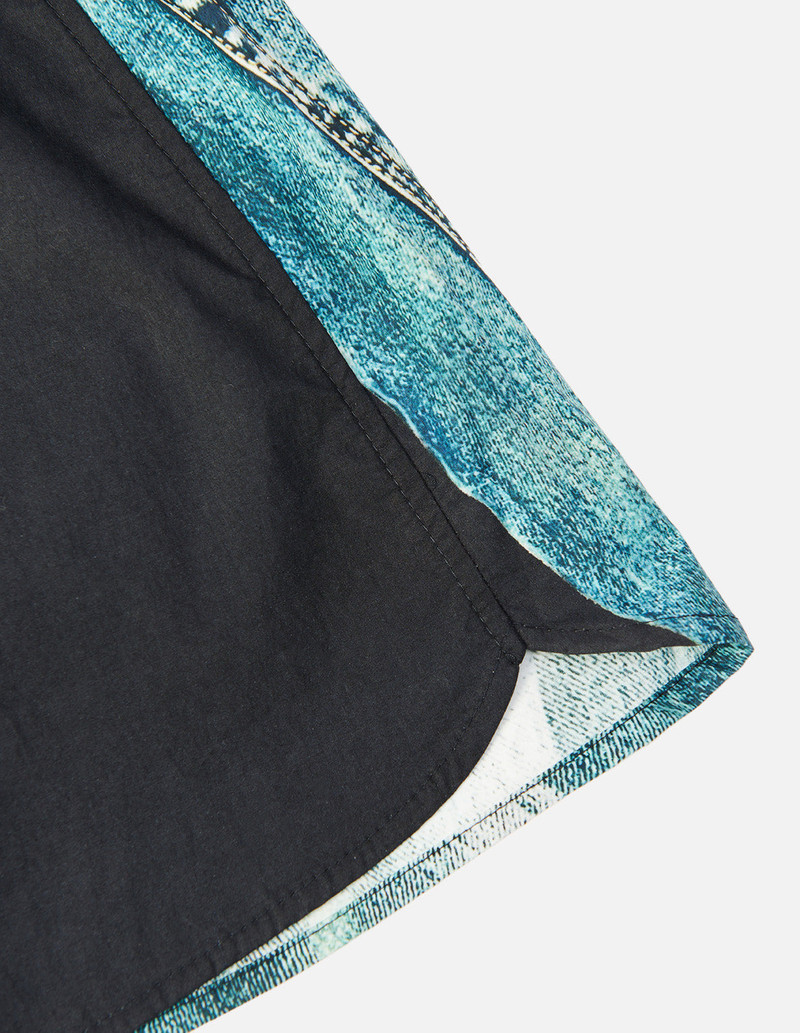 DENIM JEANS PRINT BOXERS SHORTS 4