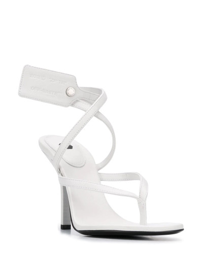 Off-White Zip-Tie 110mm sandals outlook