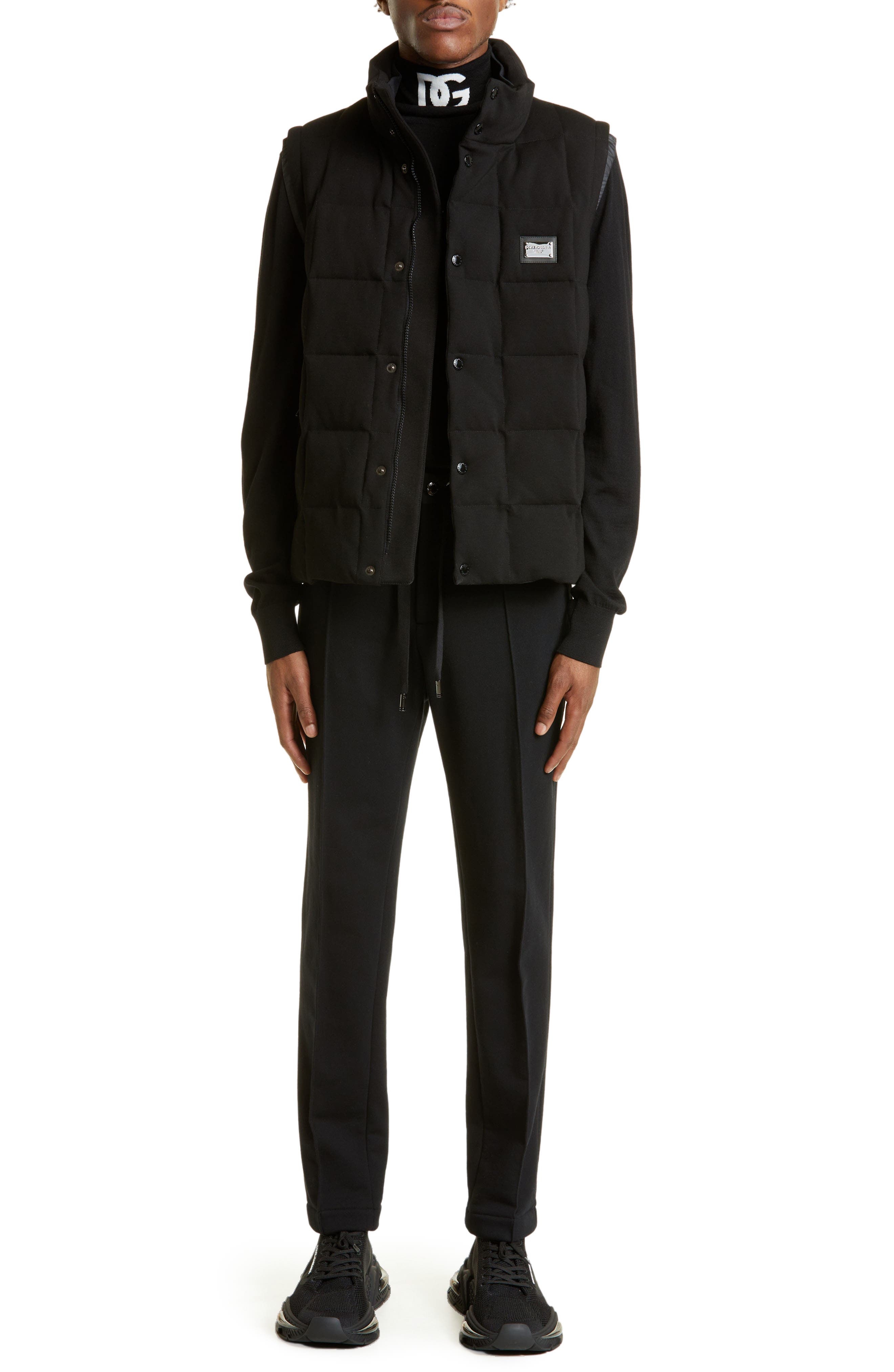 Logo Plaque Quilted Vest - 2