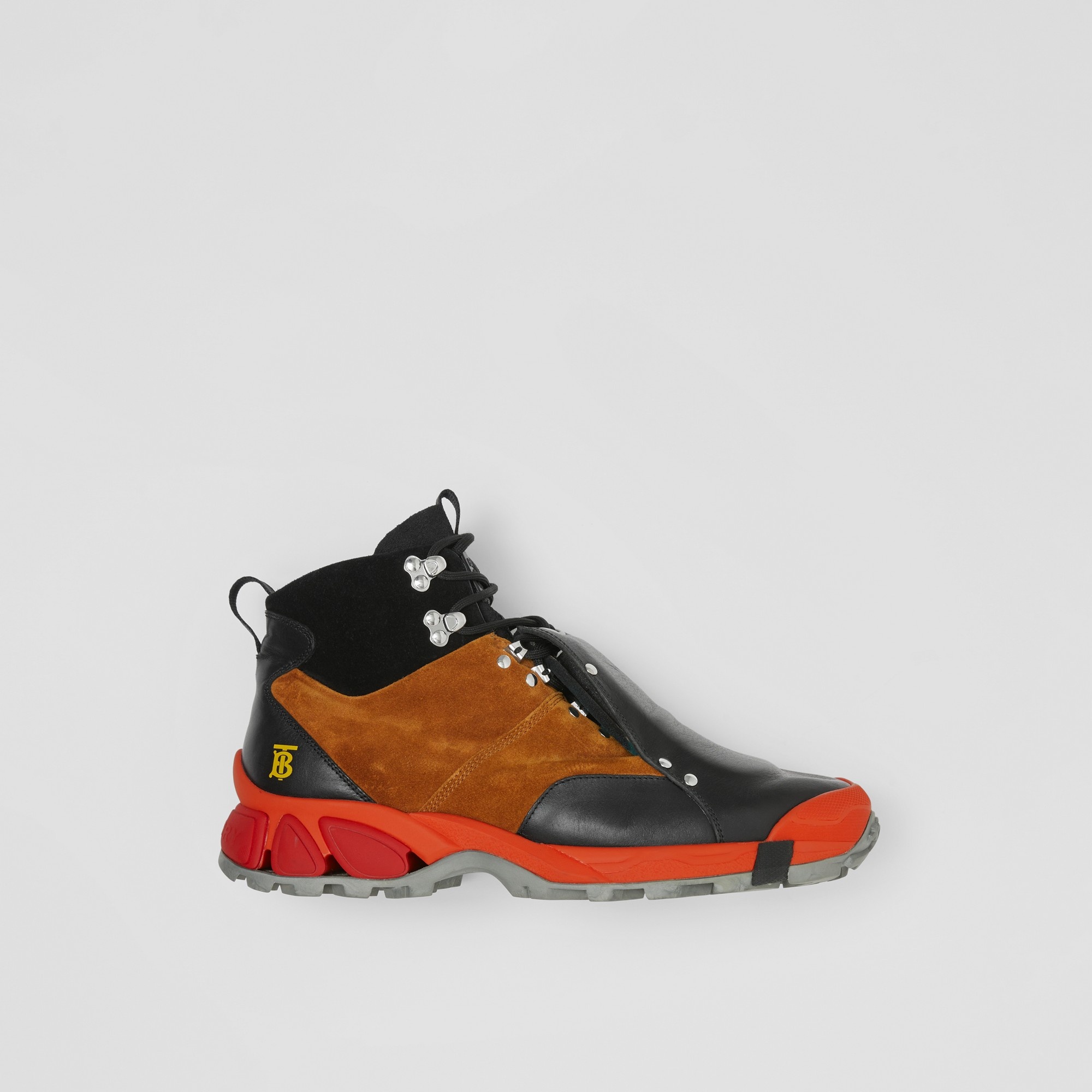 Leather and Suede Tor Boots - 6