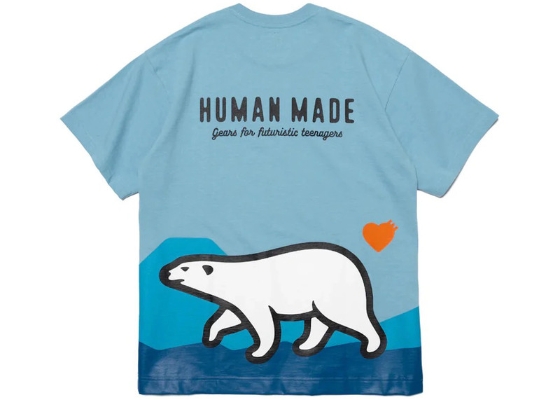 Human Made Human Made Graphic T-shirt Blue outlook