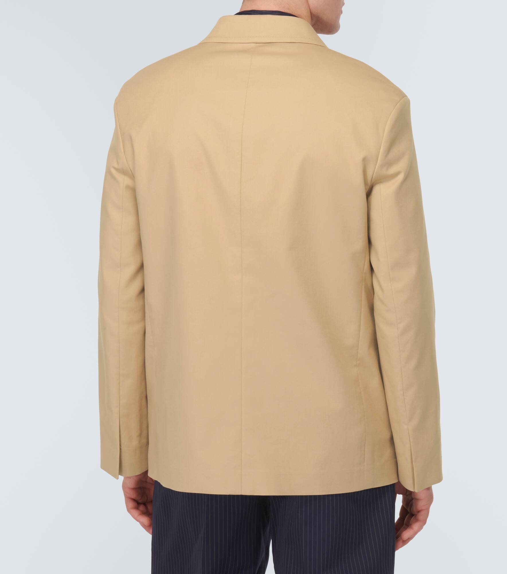 Deconstructed cotton-blend blazer - 4