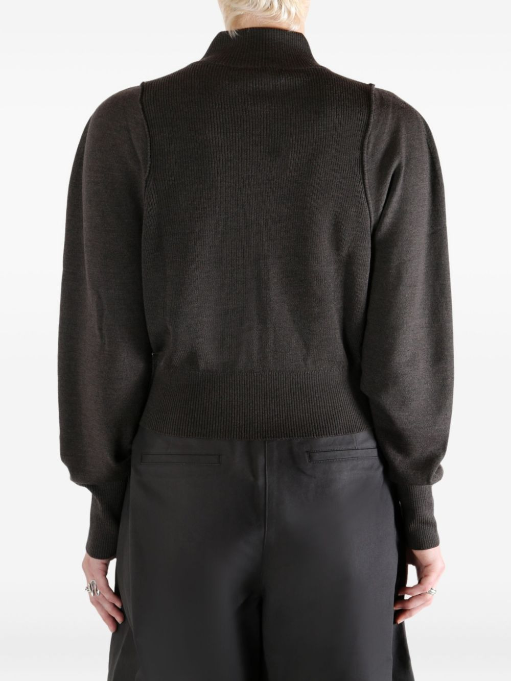 Funnel-neck Knitwear - 5