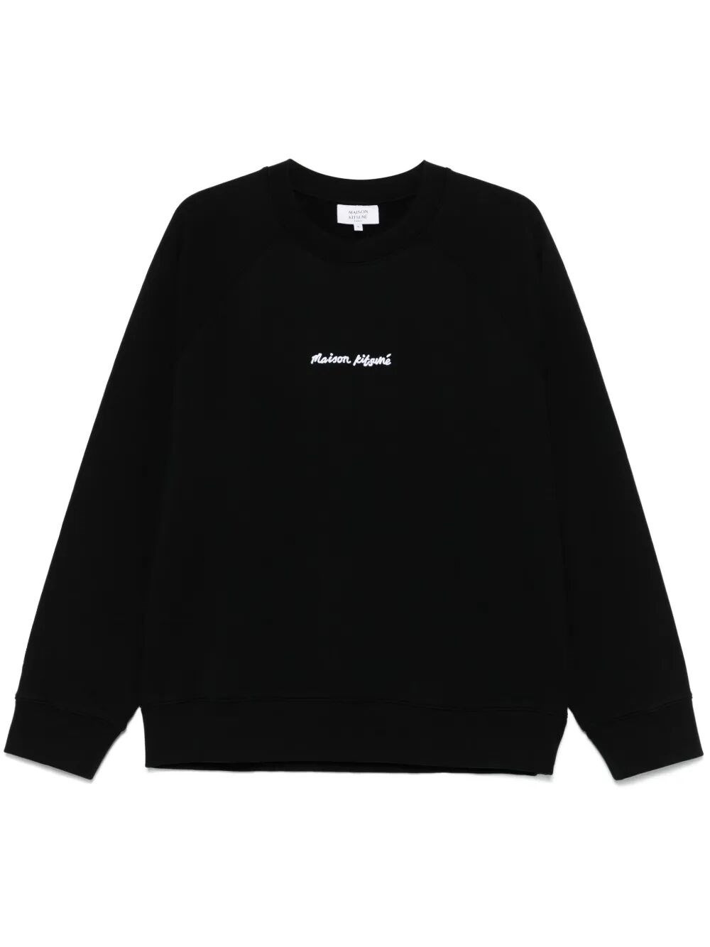 MAISON KITSUNE EMBROIDERY OVERSIZE REGLAN SWEATSHIRT - 1
