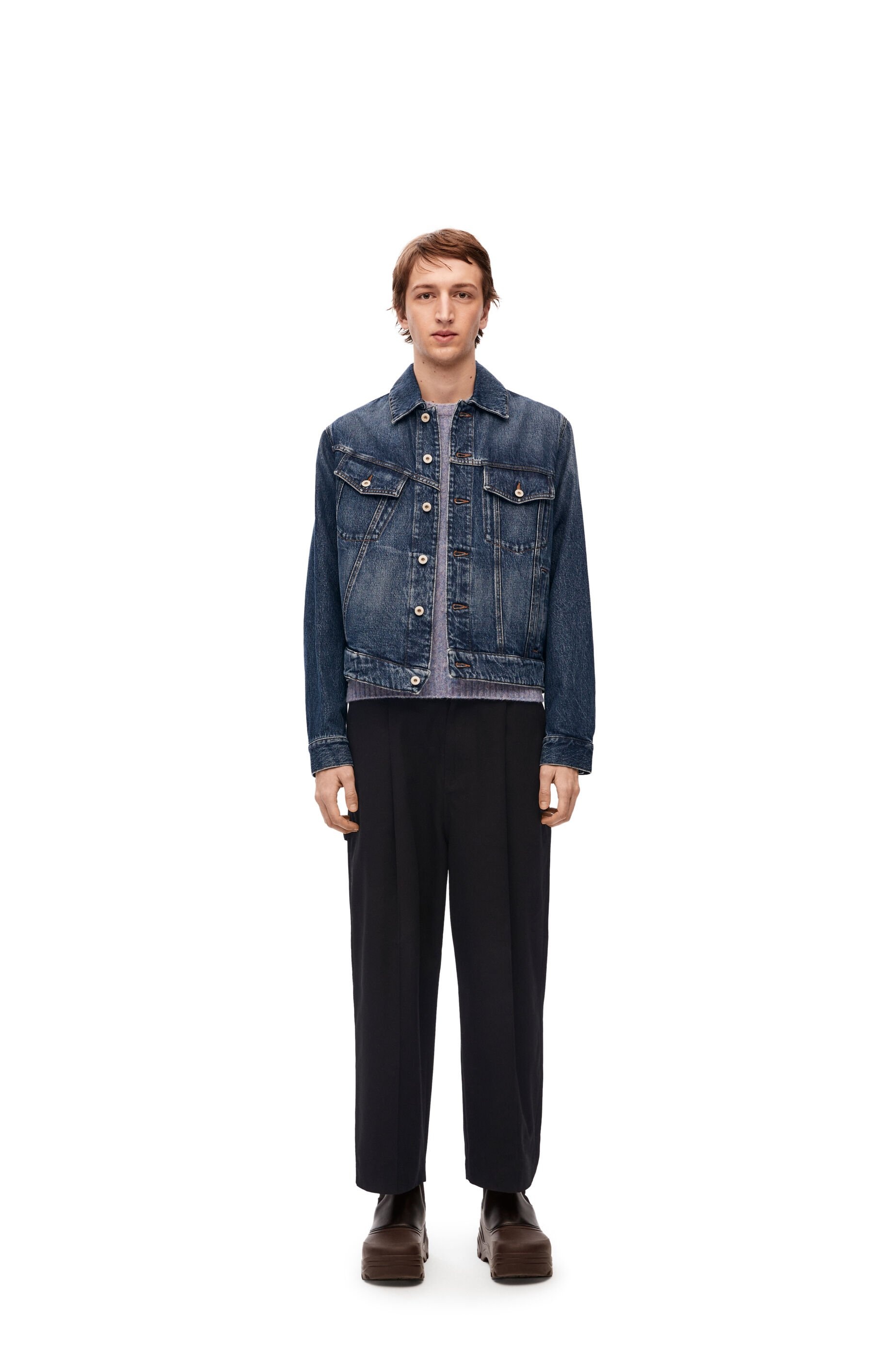 Deconstructed jacket in denim - 2