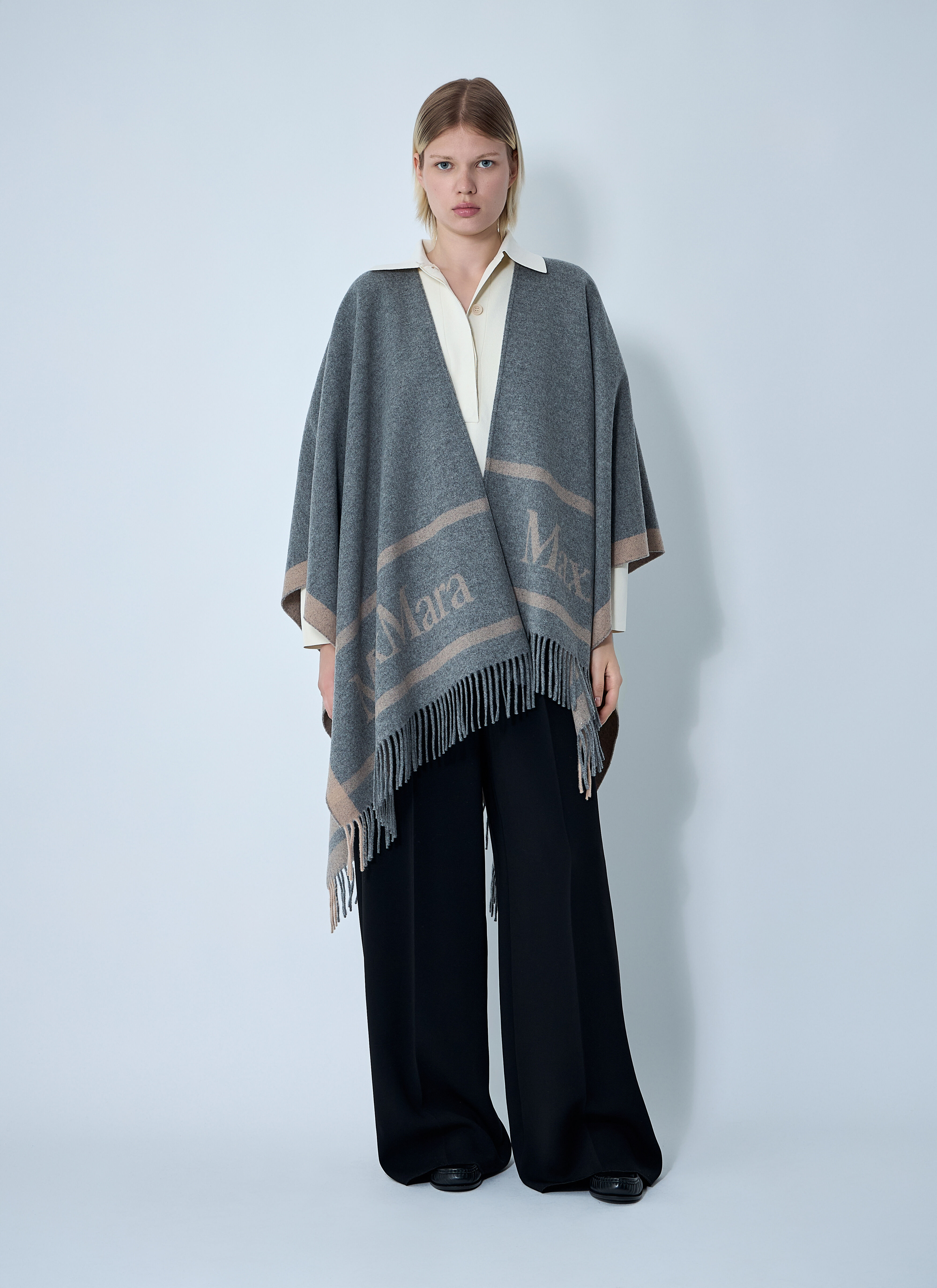 Hilde Logo Motif Scarf - 2