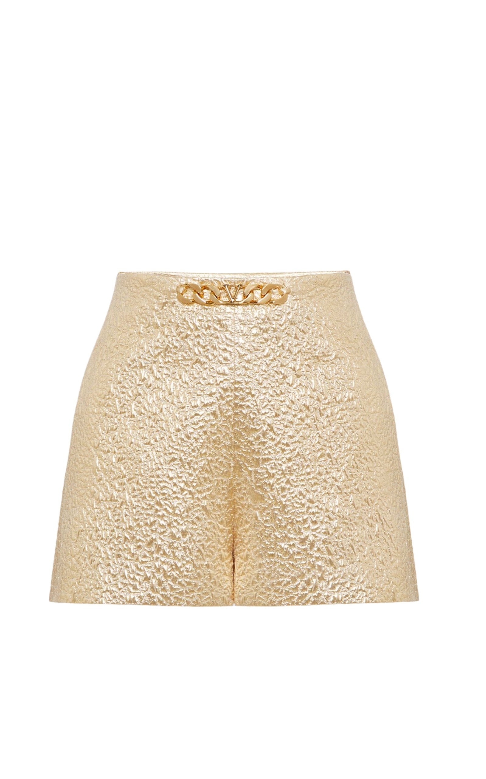VLogo Chain Tailored Shorts - 1