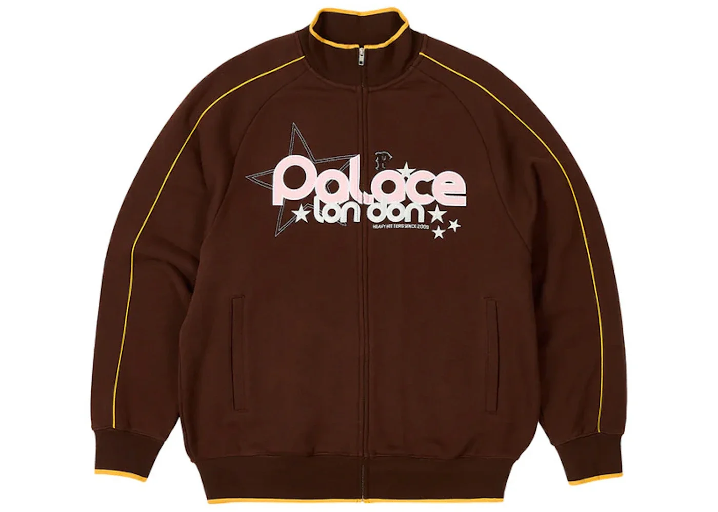 Palace Grimey Zip Funnel Nice Brown - 1