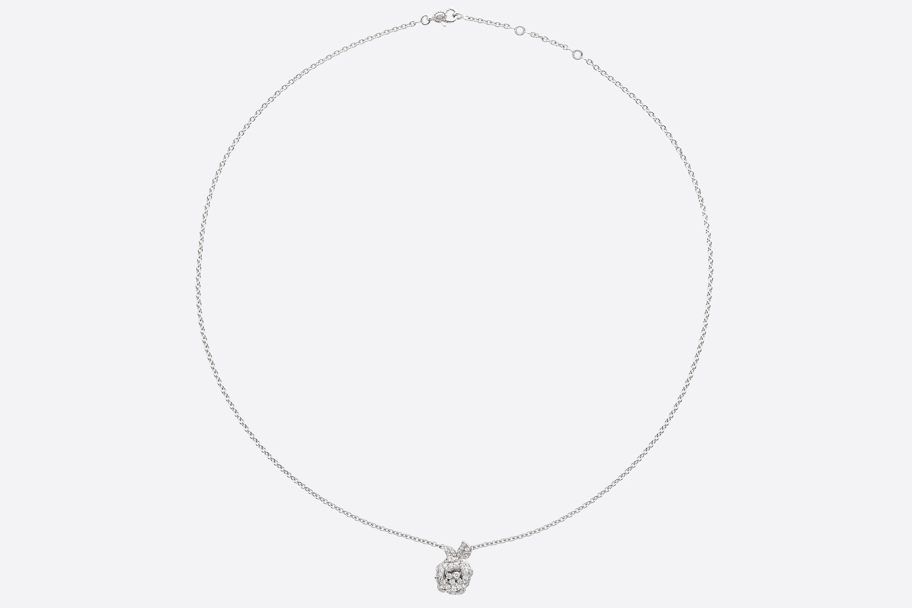 Small Rose Dior Bagatelle Necklace - 2