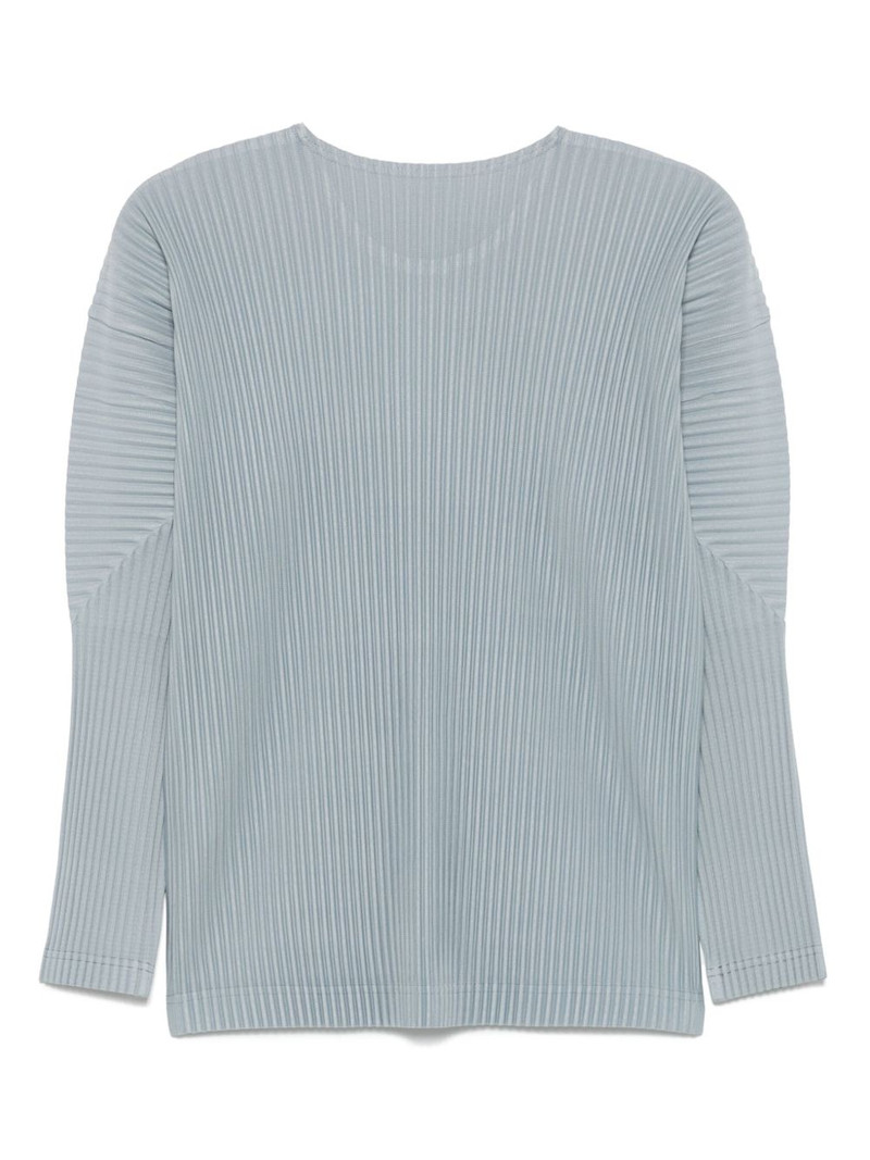 ISSEY MIYAKE plissé T-shirt outlook