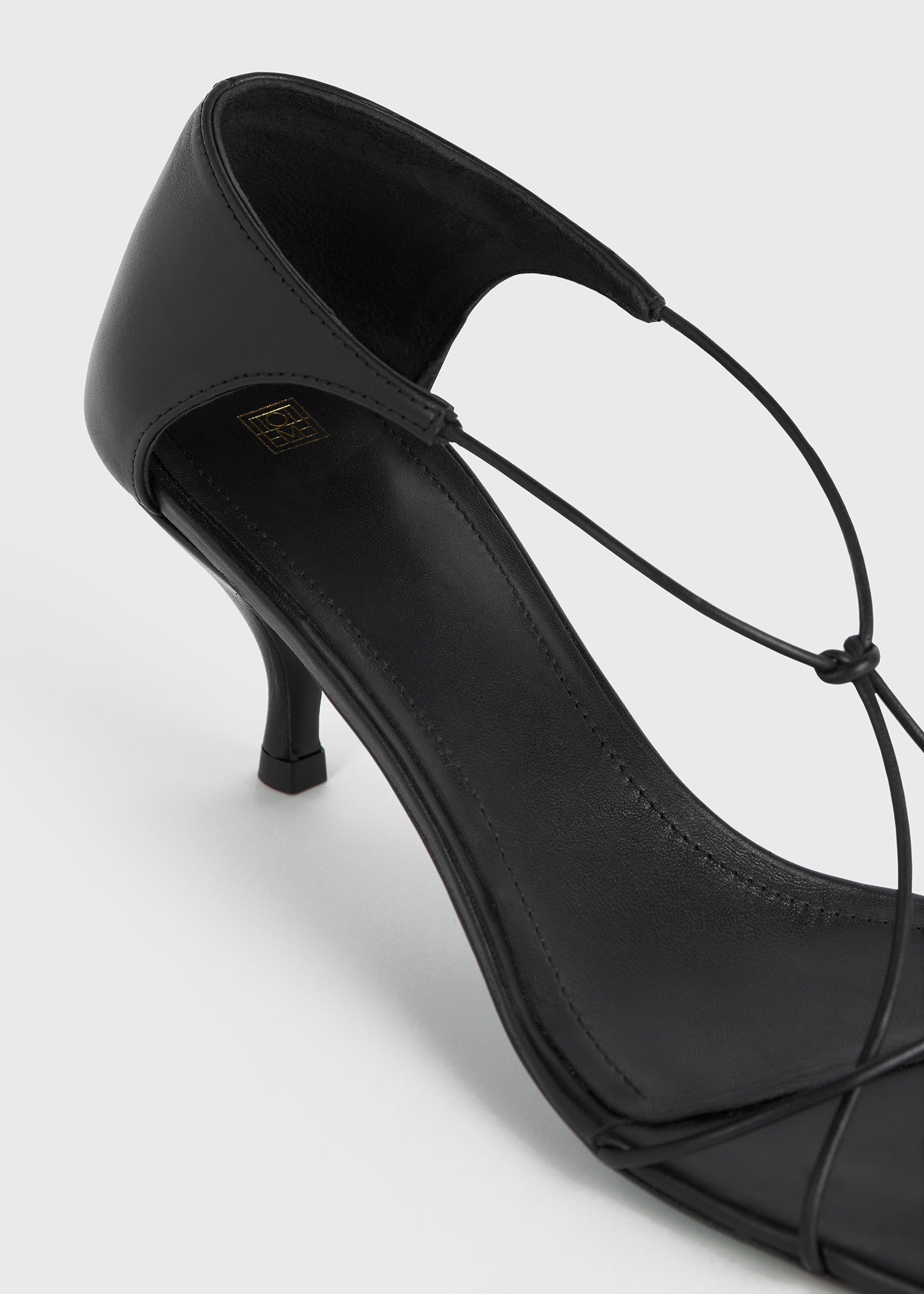 The Leather Knot Sandal black - 4
