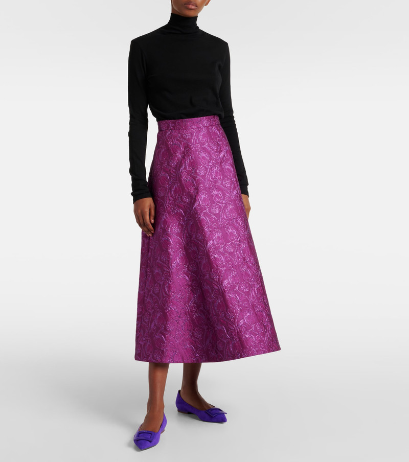 Roger Vivier Gommettine suede ballet flats outlook