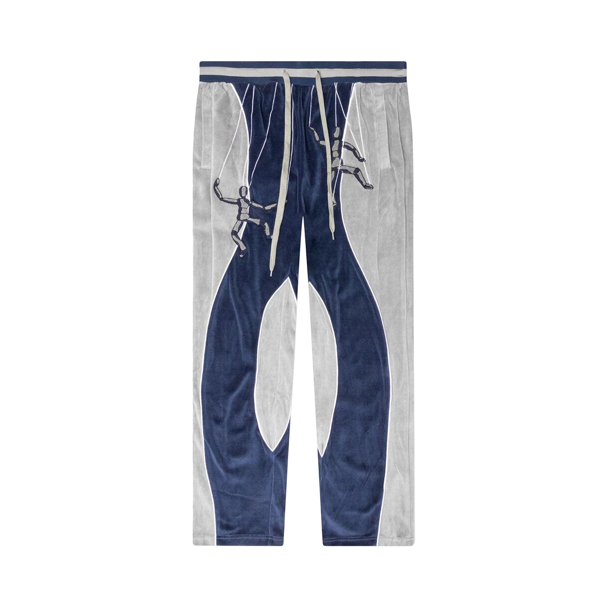 KidSuper Puppet Master Tracksuit Bottoms 'Blue/Green' - 1