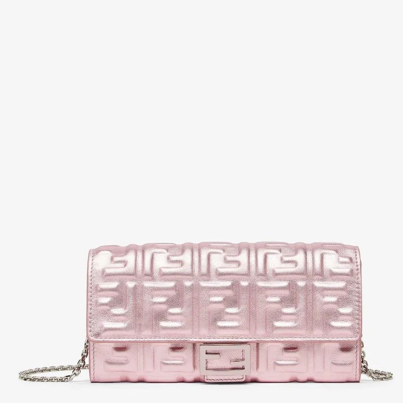 Baguette Continental Wallet With Chain - 1