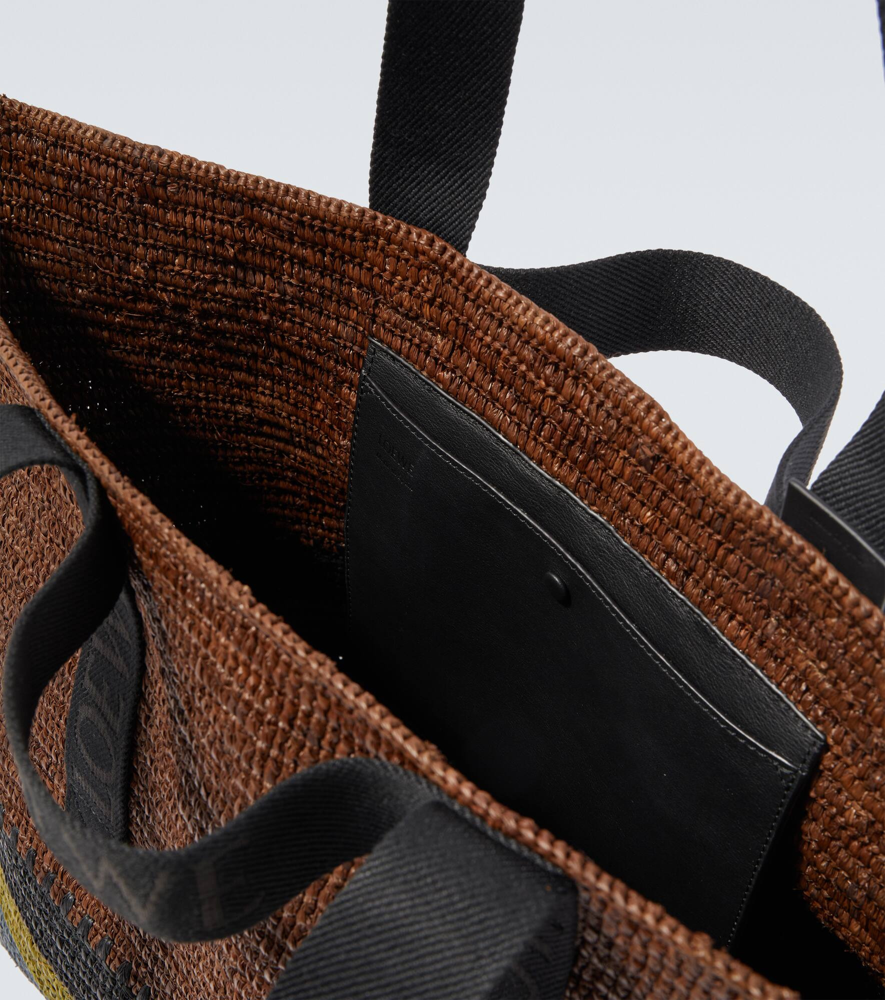 Fold raffia shopper - 4