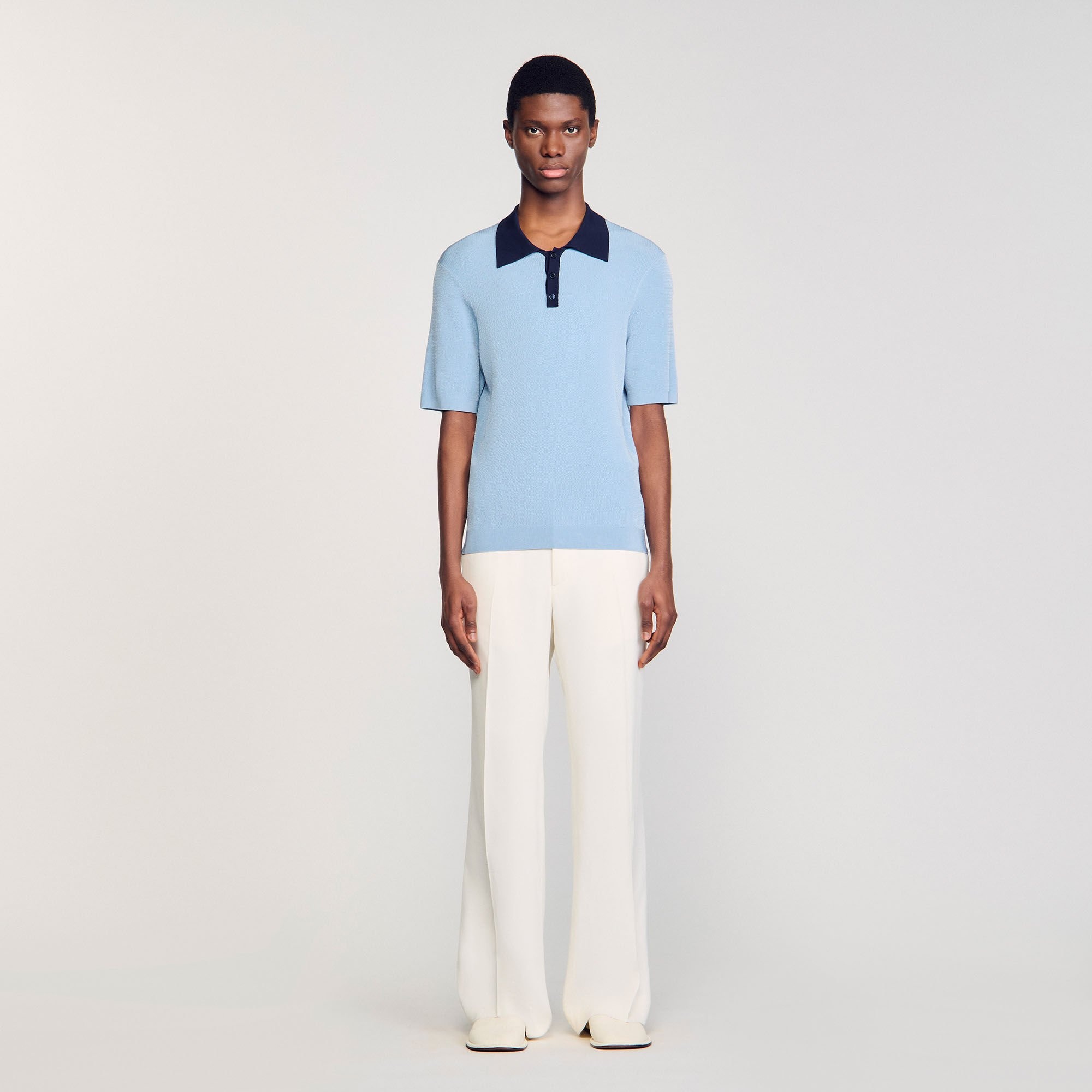 TWO-TONE POLO SHIRT - 2