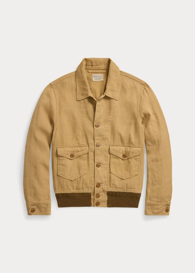 Linen-Cotton Canvas Jacket - 1