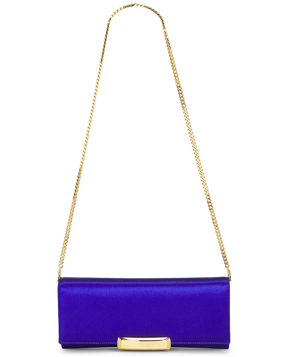 Bar Satin Clutch - 6
