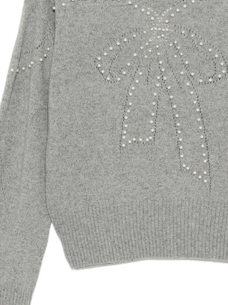 faux-pearl detailing sweatshirt 3