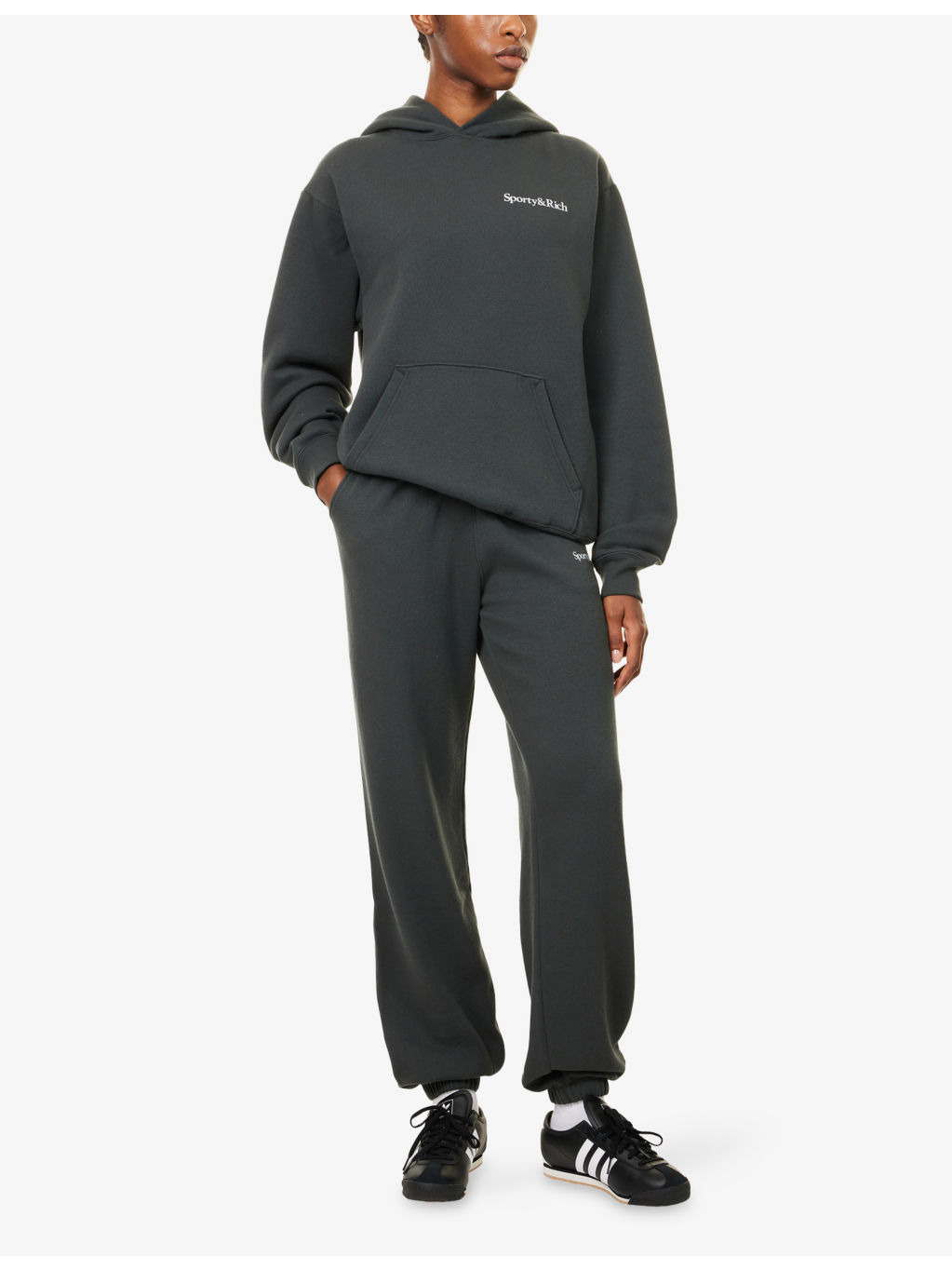 Logo-Print Straight-Leg Cotton-Blend Jogging Bottoms - 2