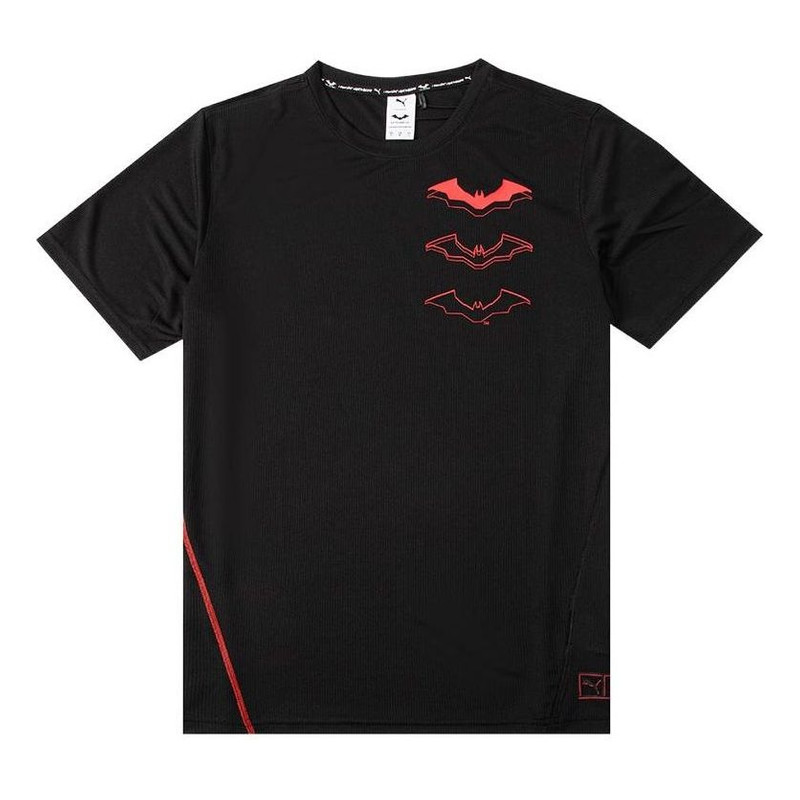 PUMA X Batman Performance Graphic Tee 'Black' 521211-01 - 1