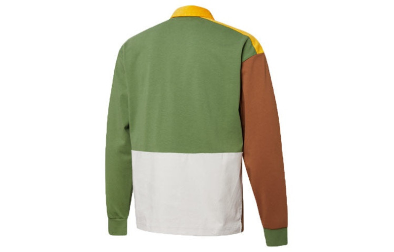PUMA PUMA Retro Color Block Polo Shirt 'Green' 534680-17 outlook