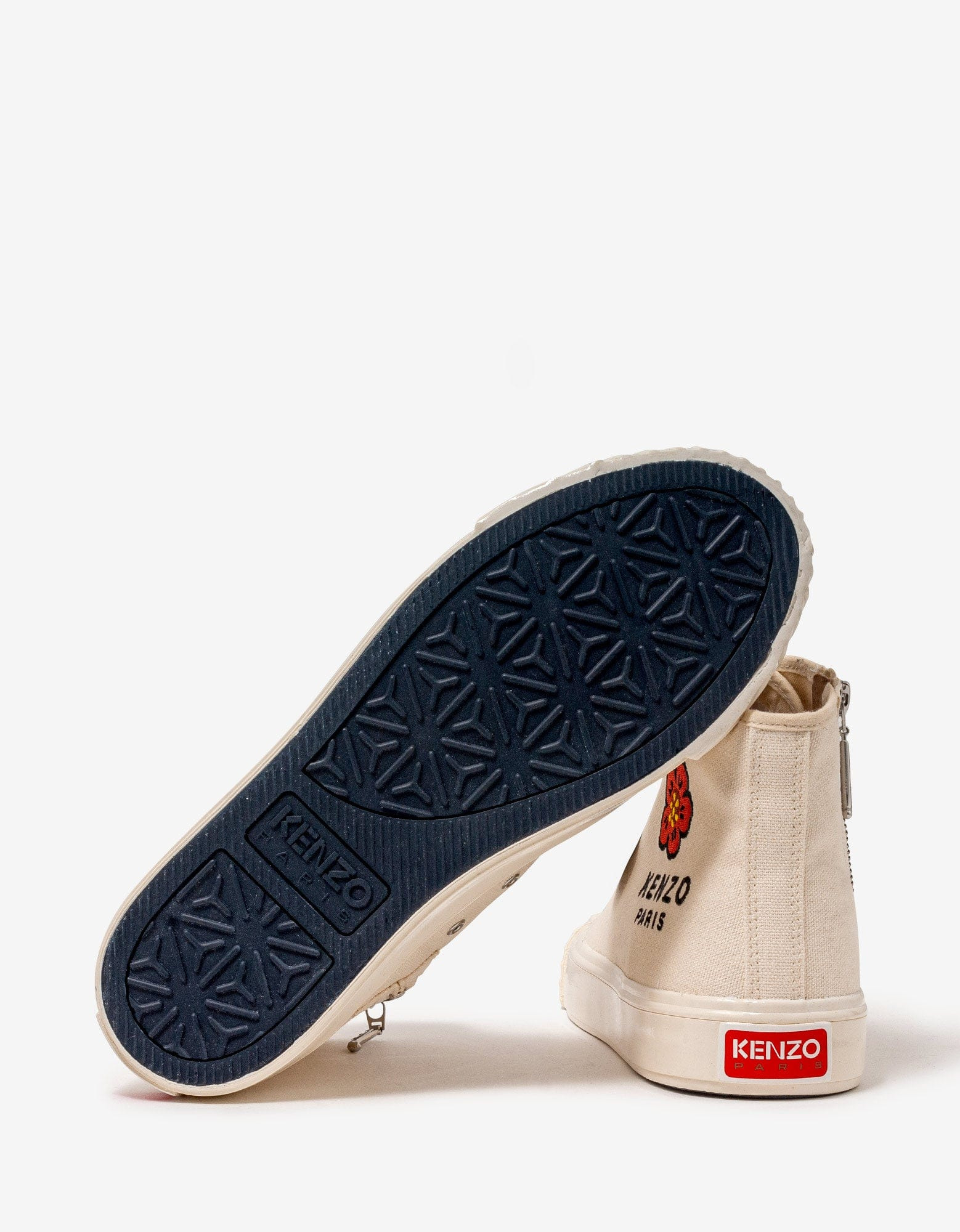 Kenzo Cream Kenzoschool High Top Trainers - 3