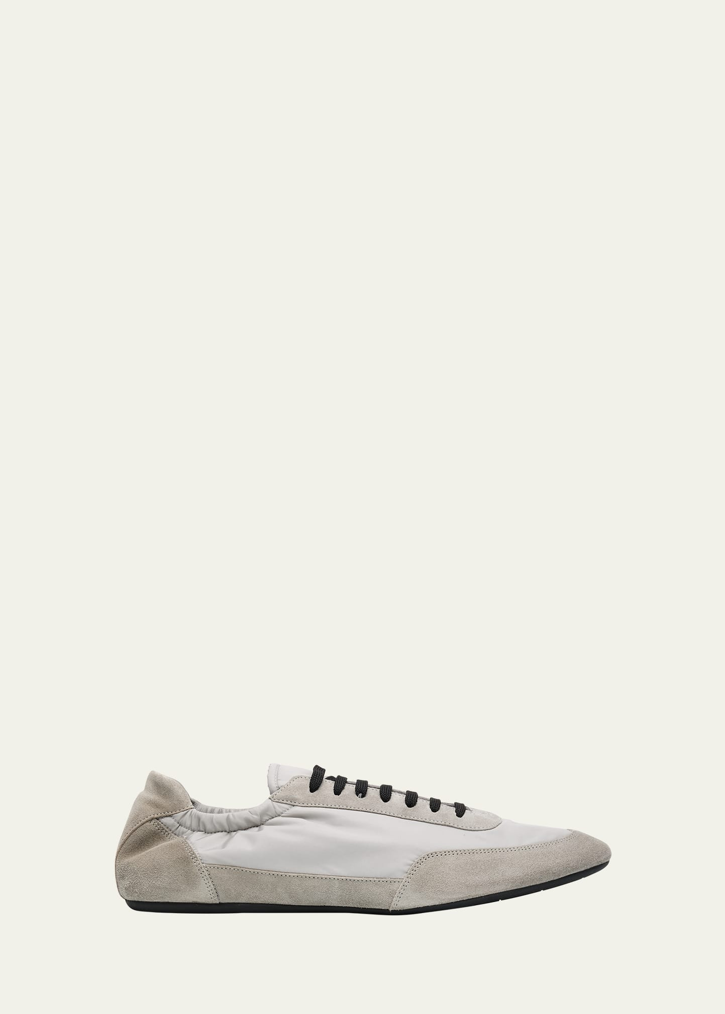 Men's Collapse Nylon and Suede Low-Top Sneakers - 1