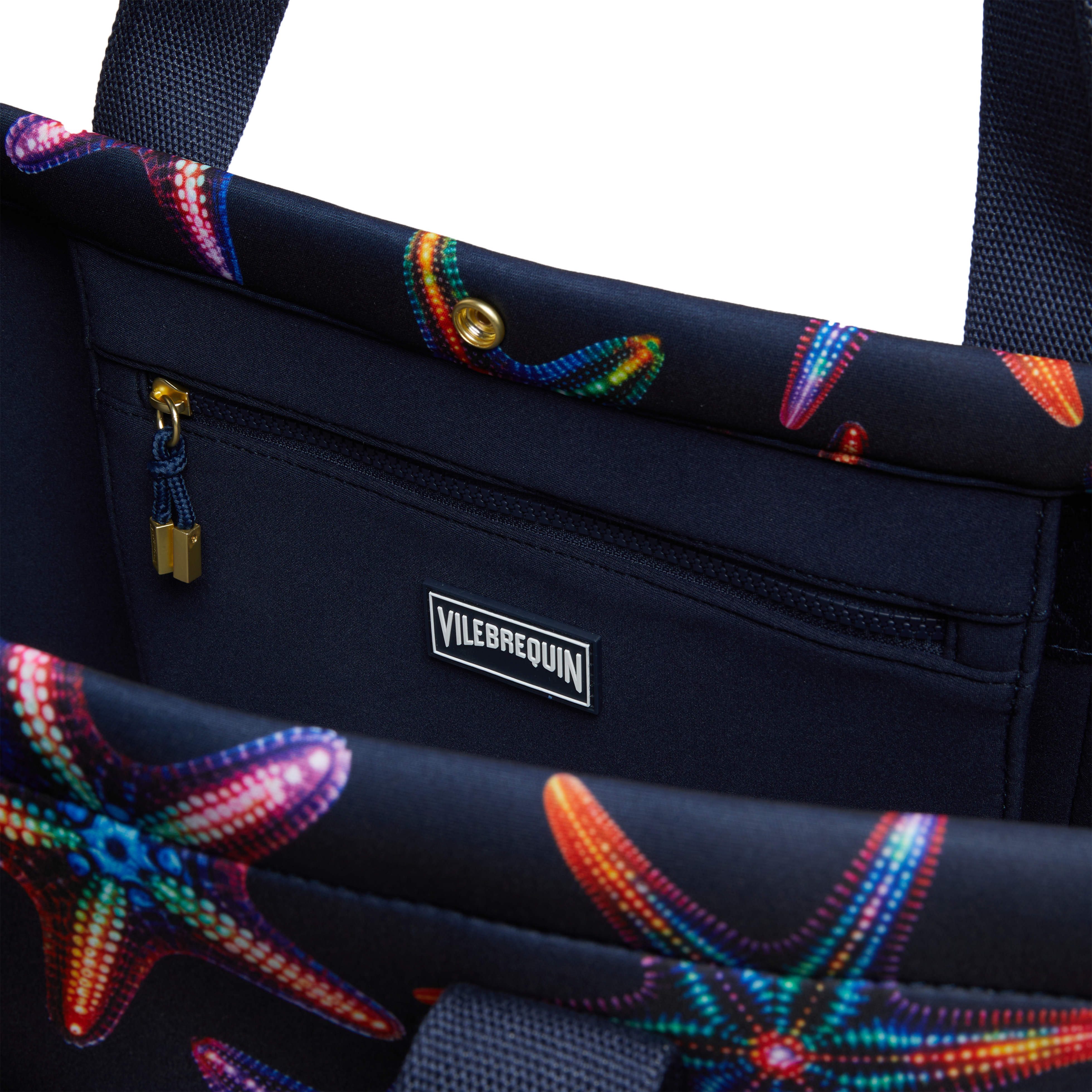 Large Neoprene Beach bag Disco Stars - 3