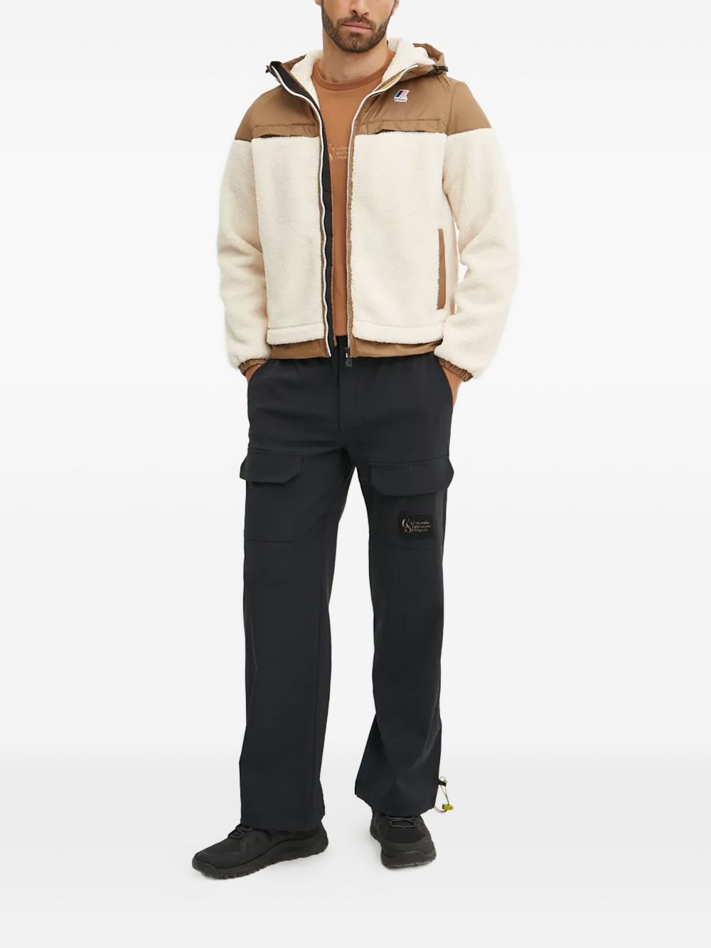 hooded fleece jacket - 3