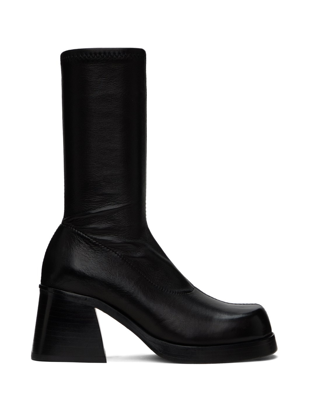 Black Elke Boots - 1