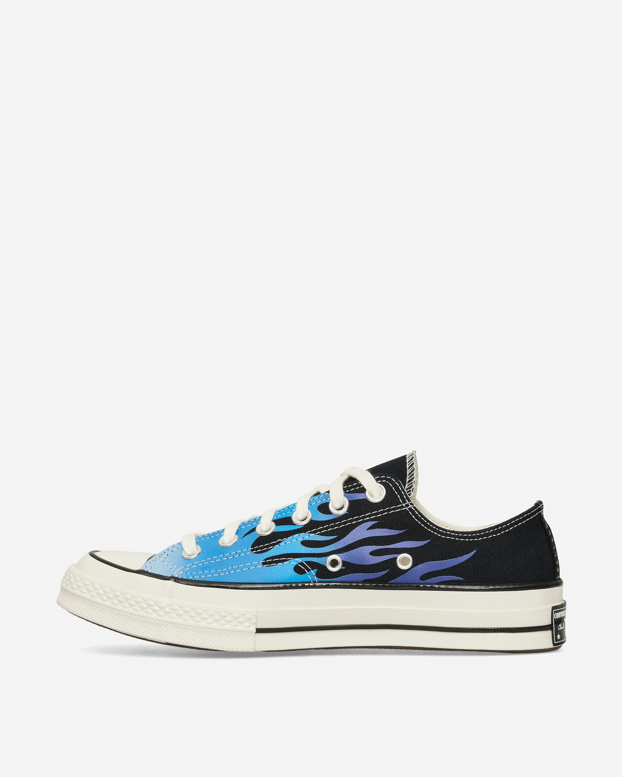 Chuck 70 Low Fire Sneakers Black / Blue It / Cobalt - 3