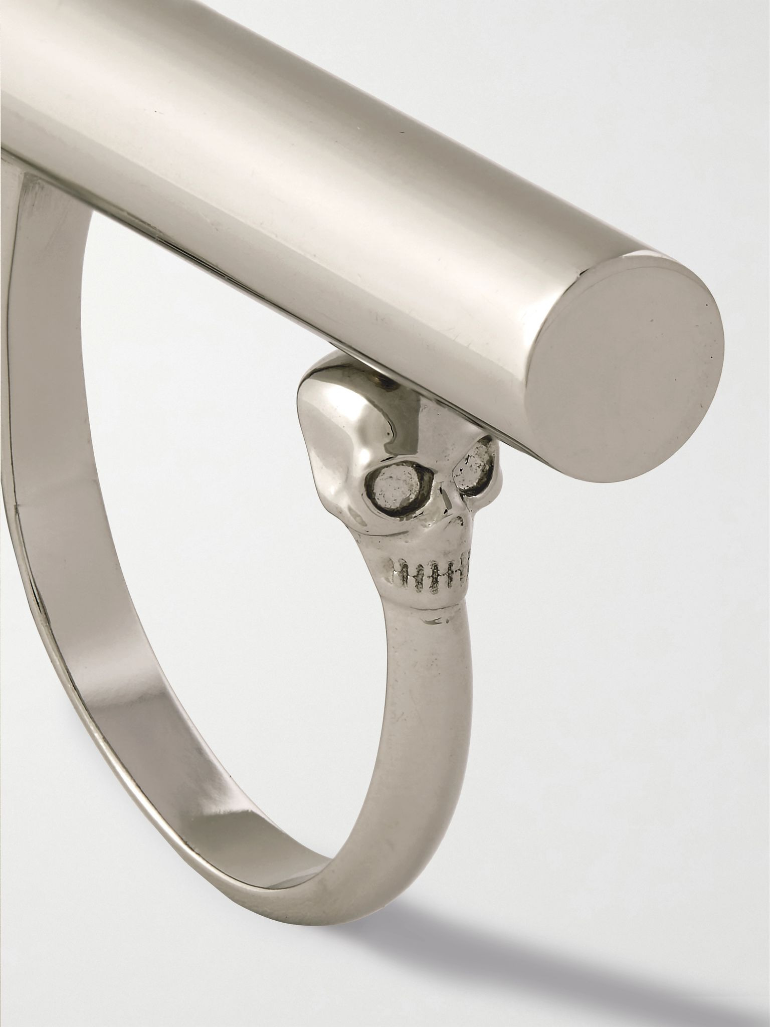 T-Bar' silver-tone ring Silver - 4