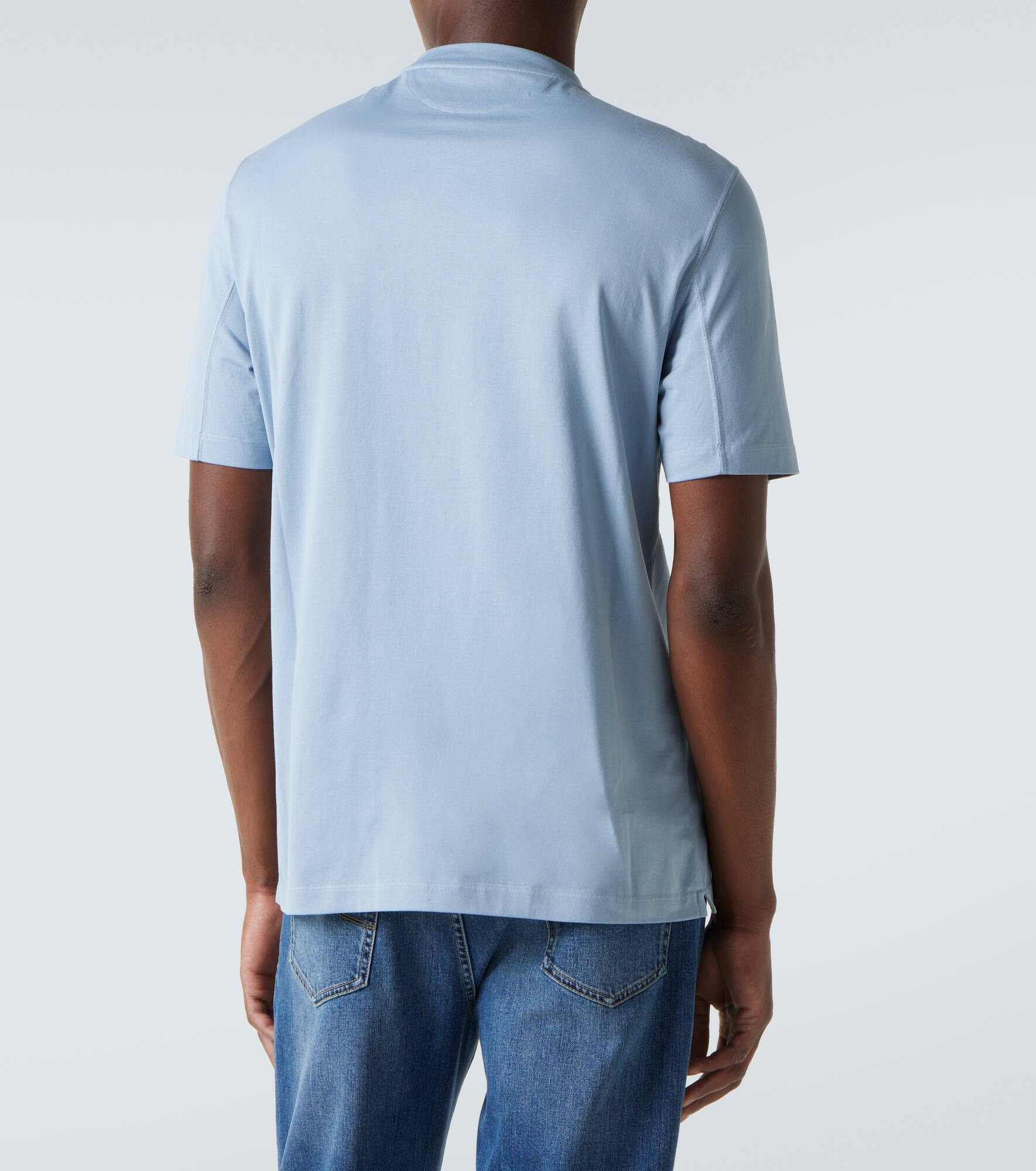Logo cotton jersey T-shirt - 4