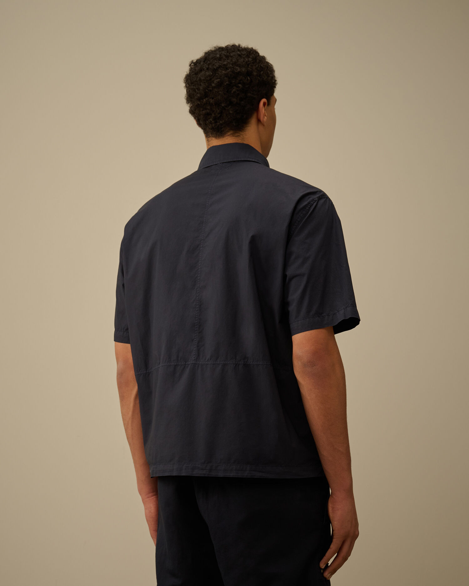 Popeline Boxy Short Sleeve Shirt - 4