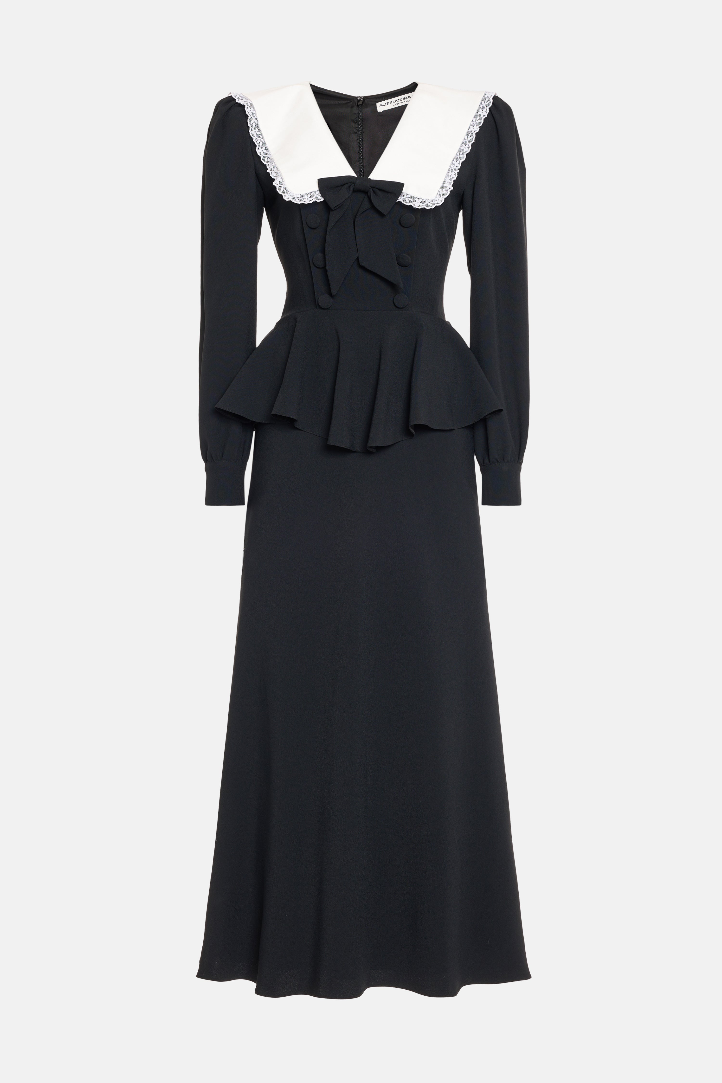 ENVERS SATIN DRESS - 1