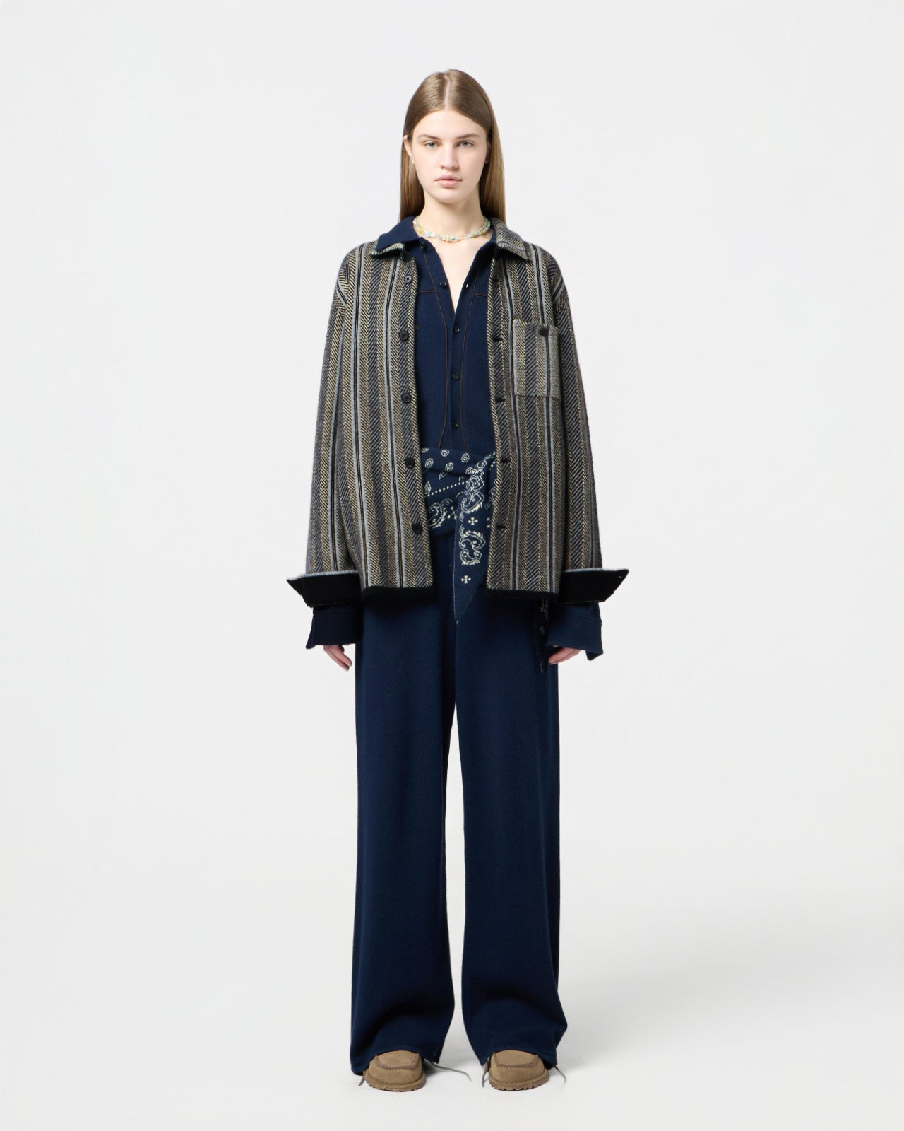 Stripe Work Shirt - 2