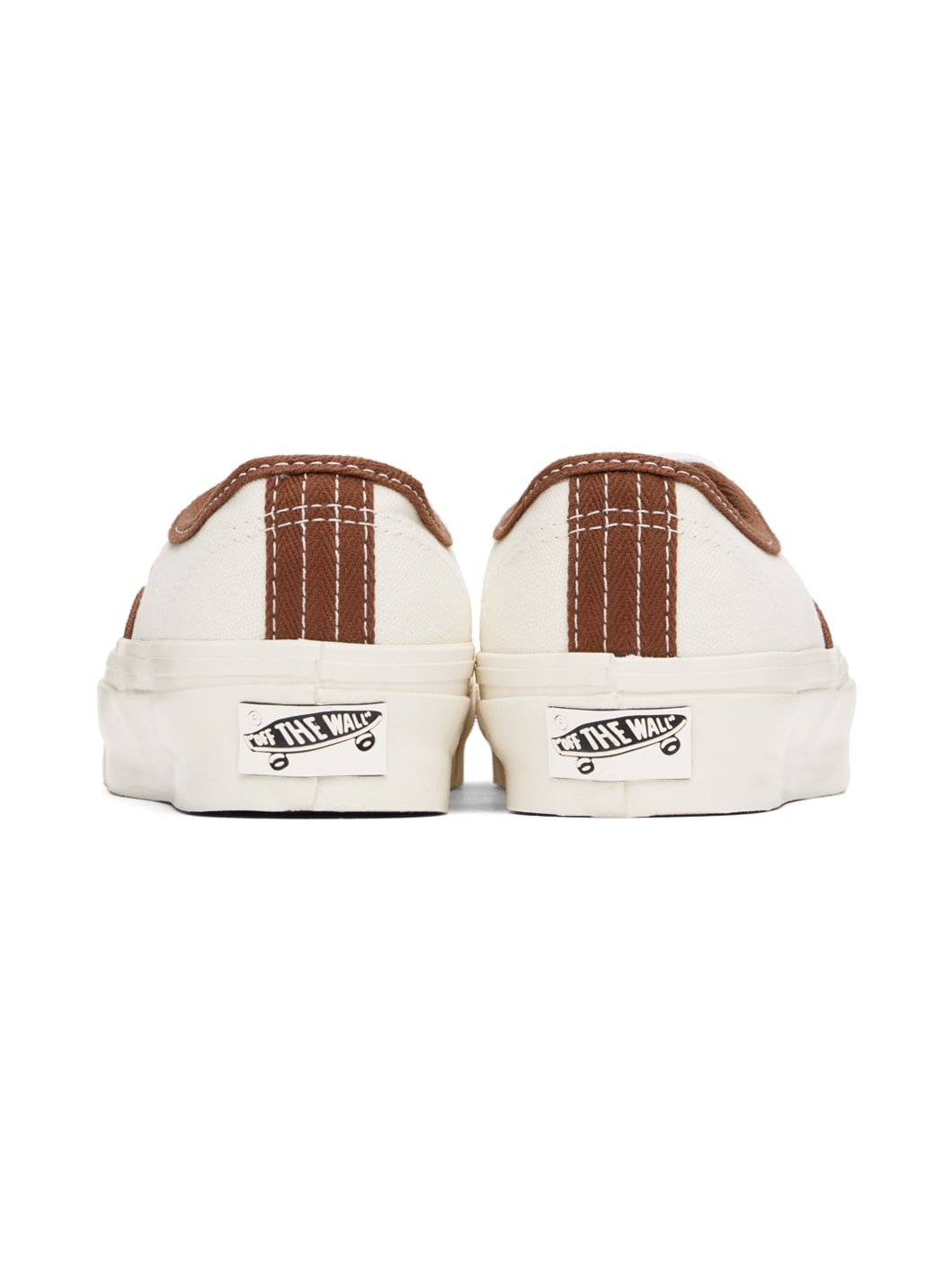 Off-White & Brown Authentic Reissue 44 Sneakers - 2