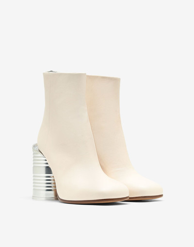 MM6 Maison Margiela Tin can heel ankle boots outlook