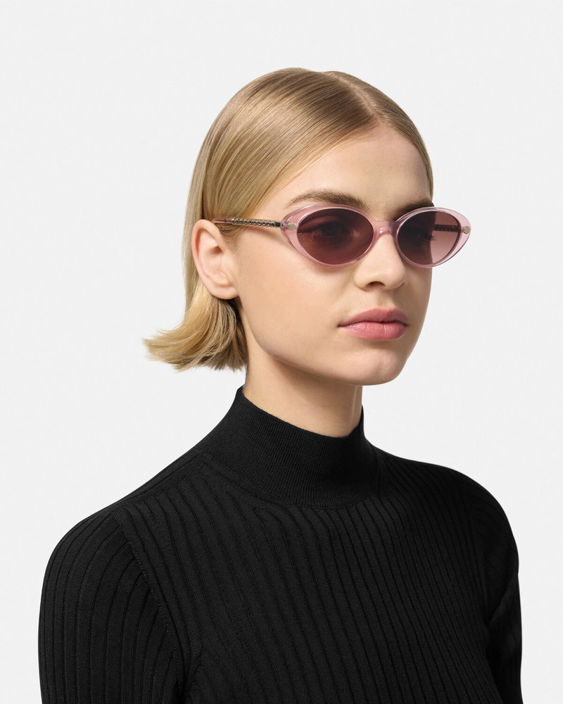 Tubular Greca Oval Sunglasses 4